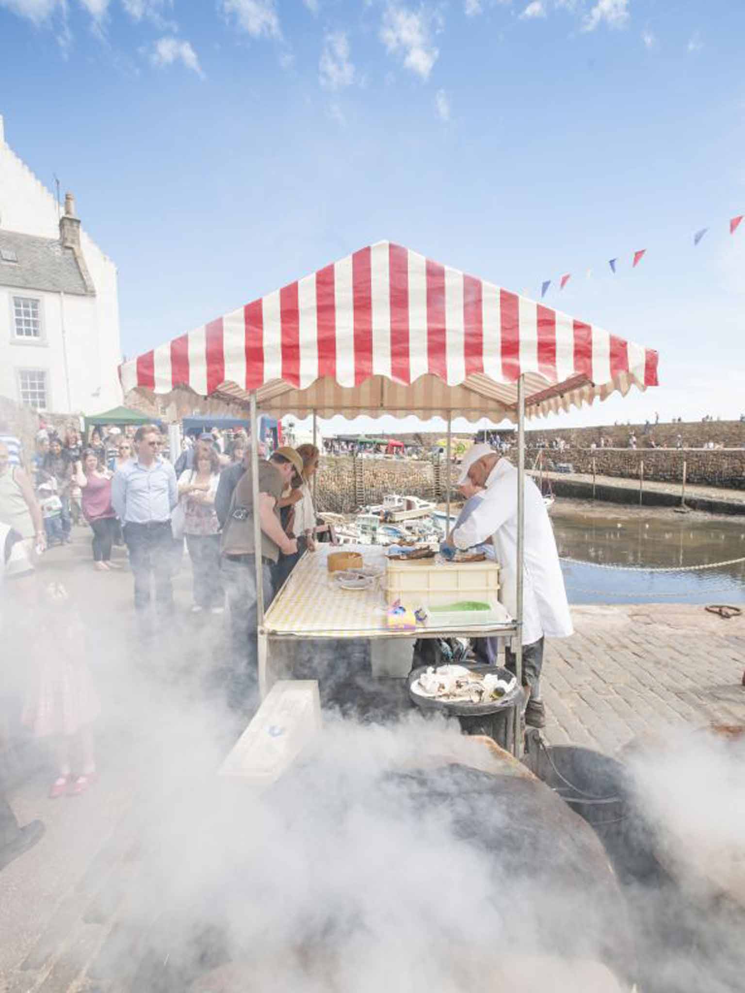 Crail Food Festival takes place on the coast of Fife, 12-14 June
