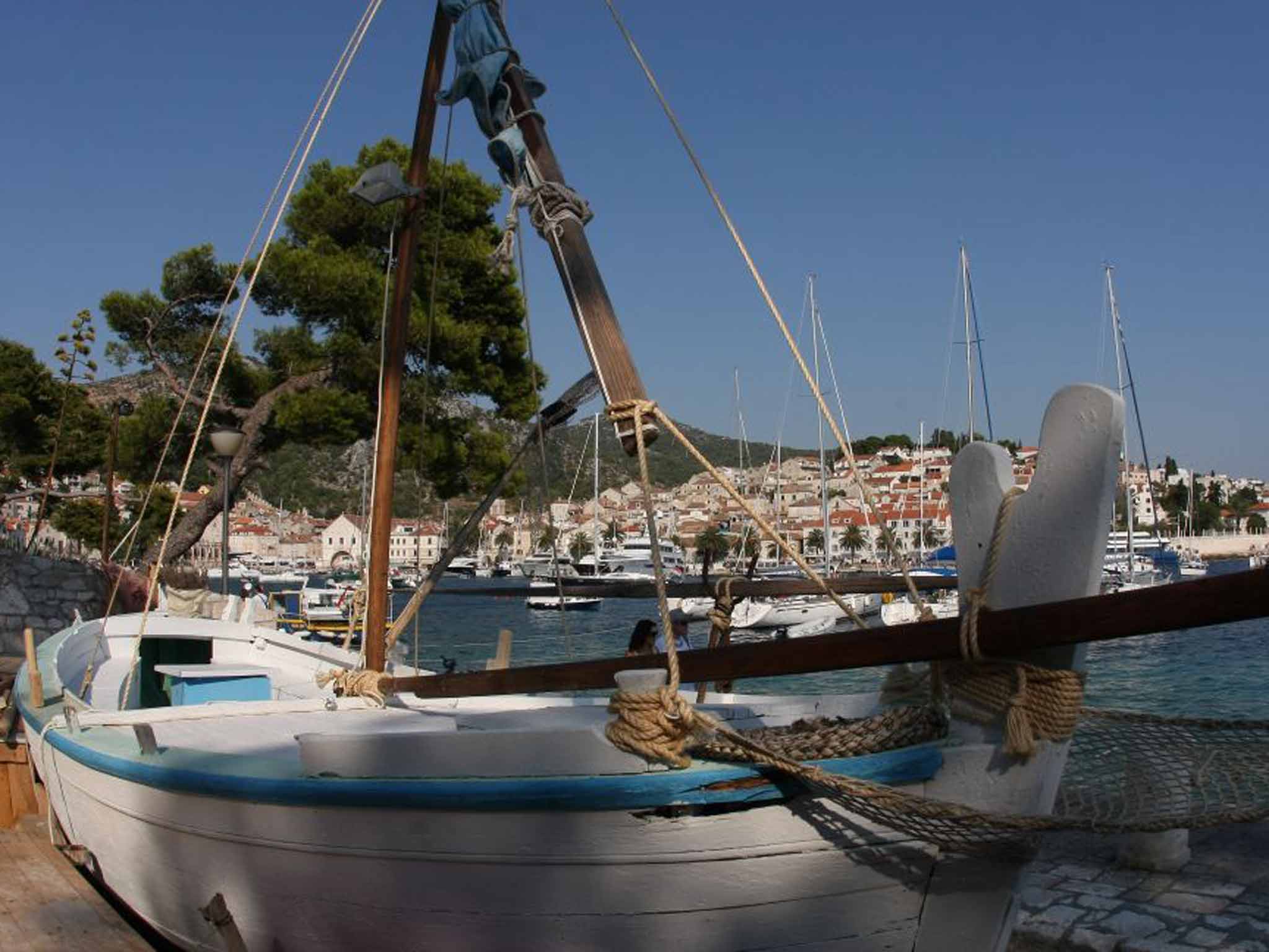 Hvar: this exclusive island makes for a glamorous stop
