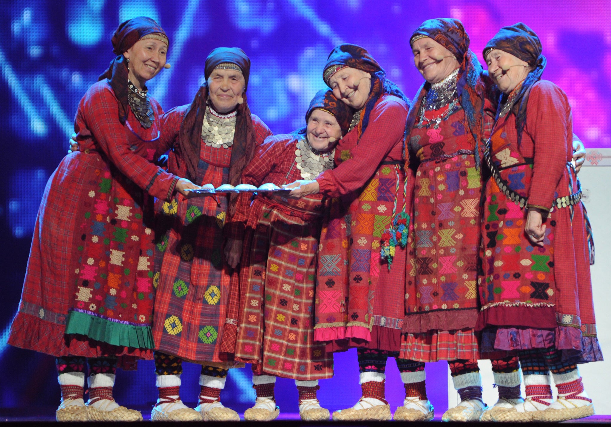 Eurovision 2012 runners up, Russia's Buranovskiye Babushki