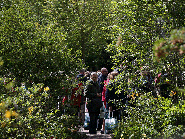 The Laurent-Perrier Chatsworth Garden was awarded best show garden