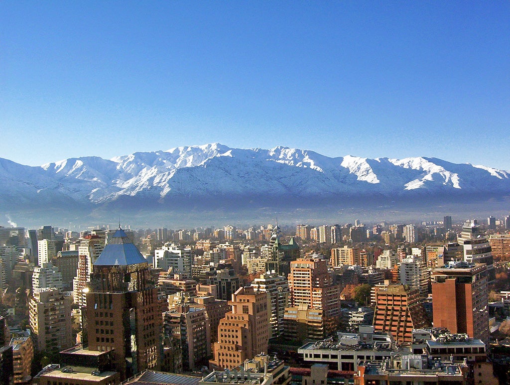 Santiago, the capital city of Chile