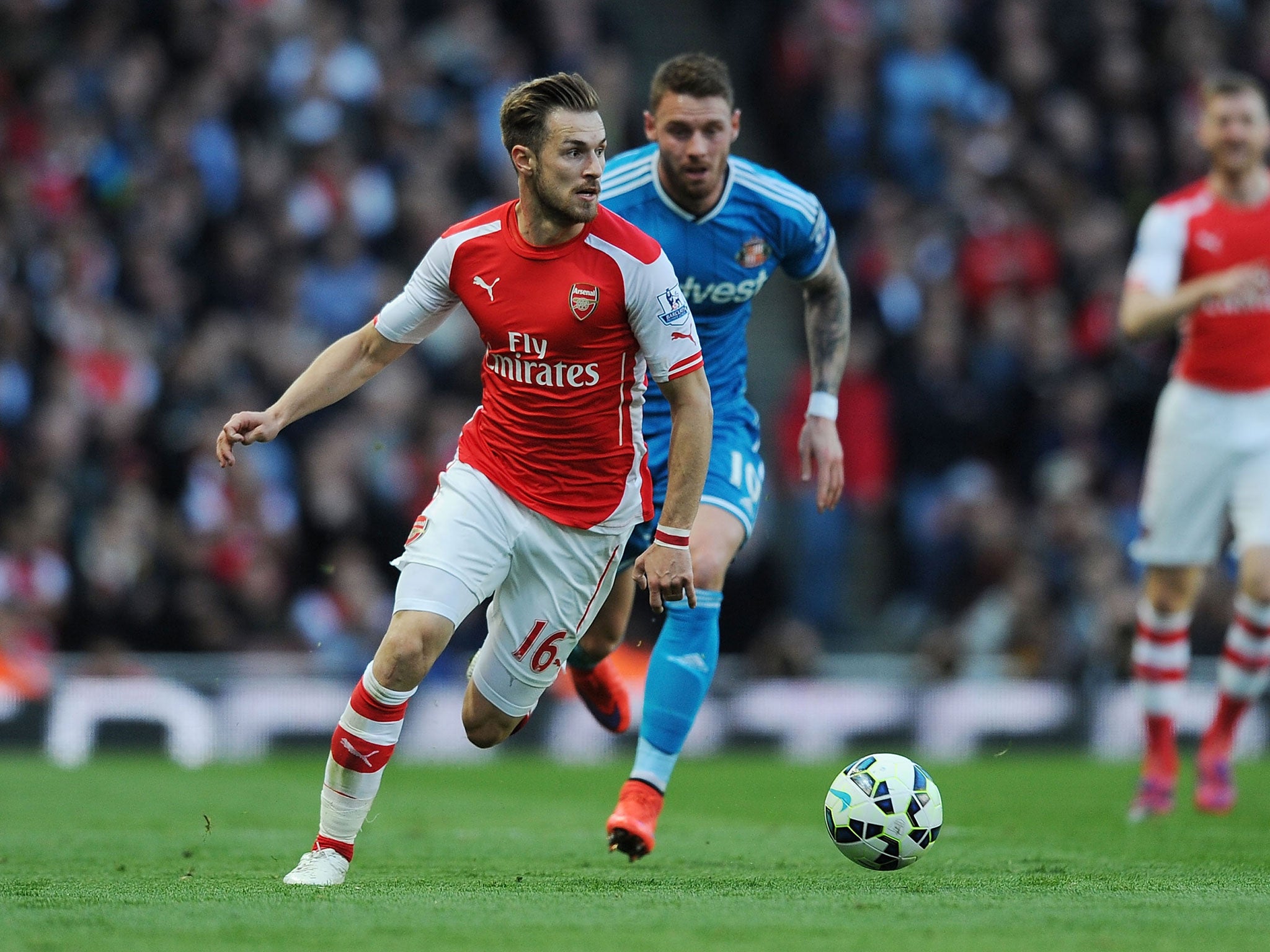 Ramsey wants to get back into the middle of midfield