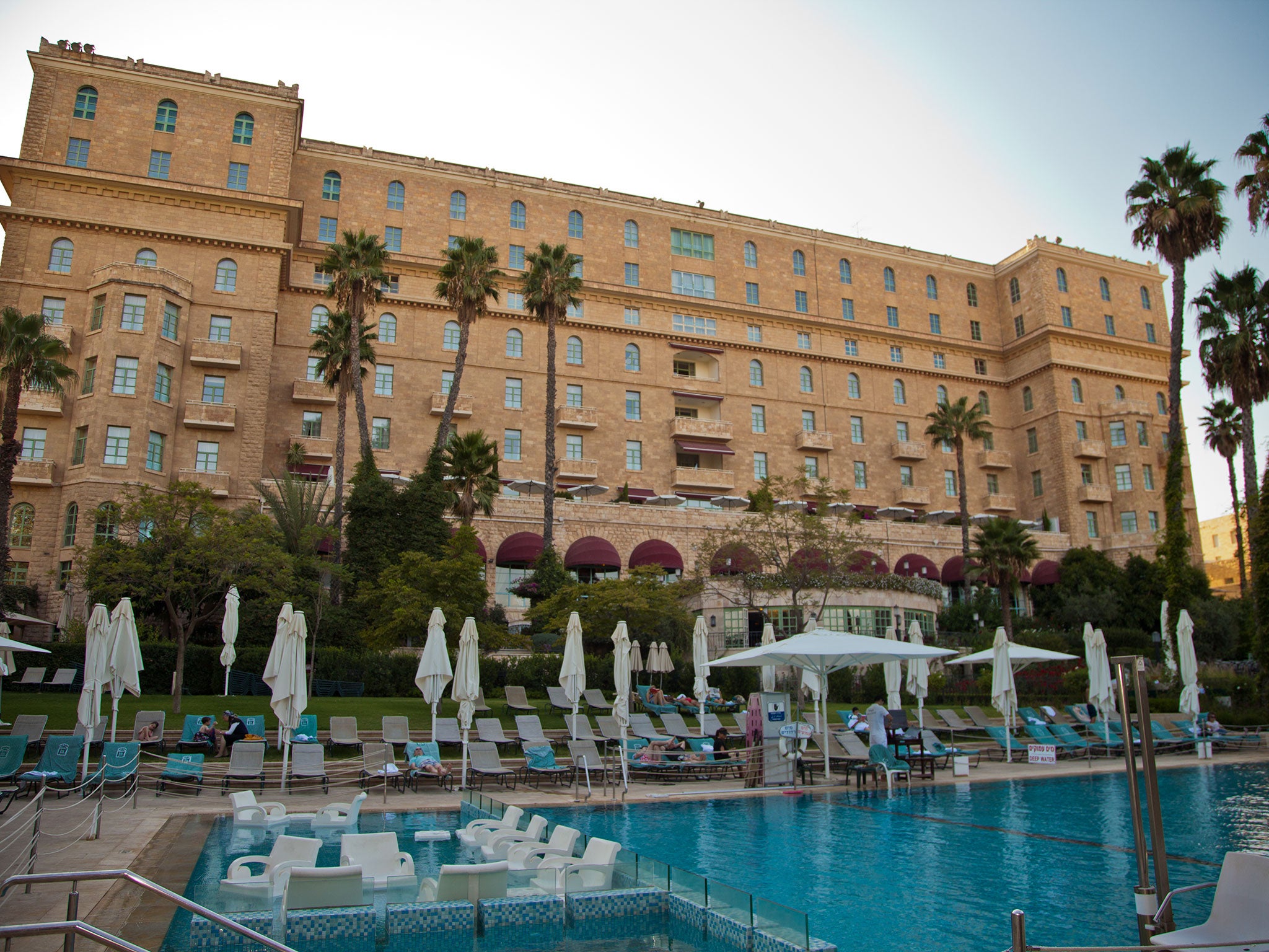 Legendary: Barack Obama has stayed at the King David Hotel in Israel, which was built in 1931
