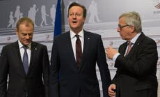 Cameron warns of 'lots of ups and downs' as he kicks off talks