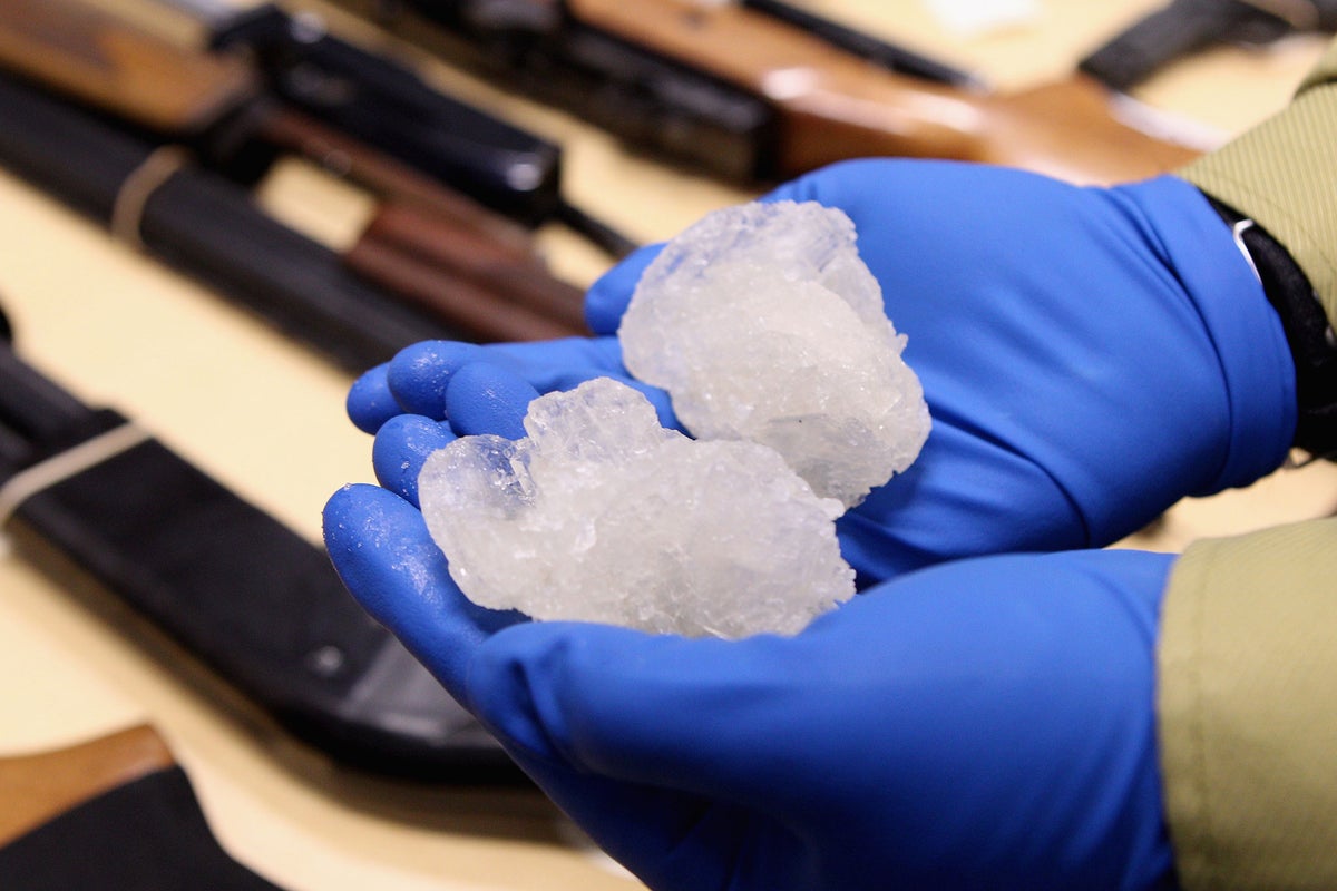Crystal meth addict 'gouged out his eyes and ate them' while high on ...