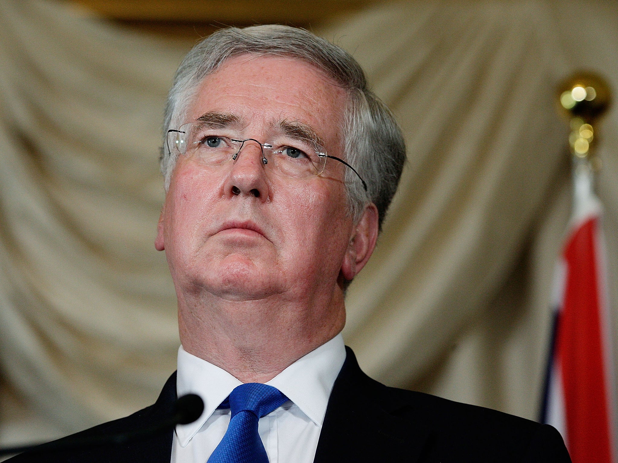 Michael Fallon attacked Mr Shiner after the Al Sweady inquiry (Getty)