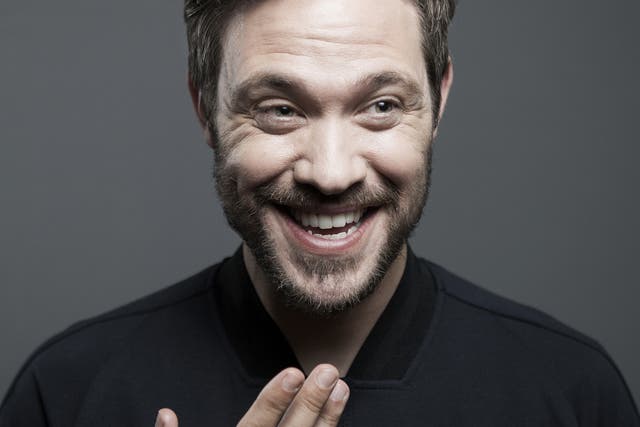 Will Young promoting his new album 85% Proof