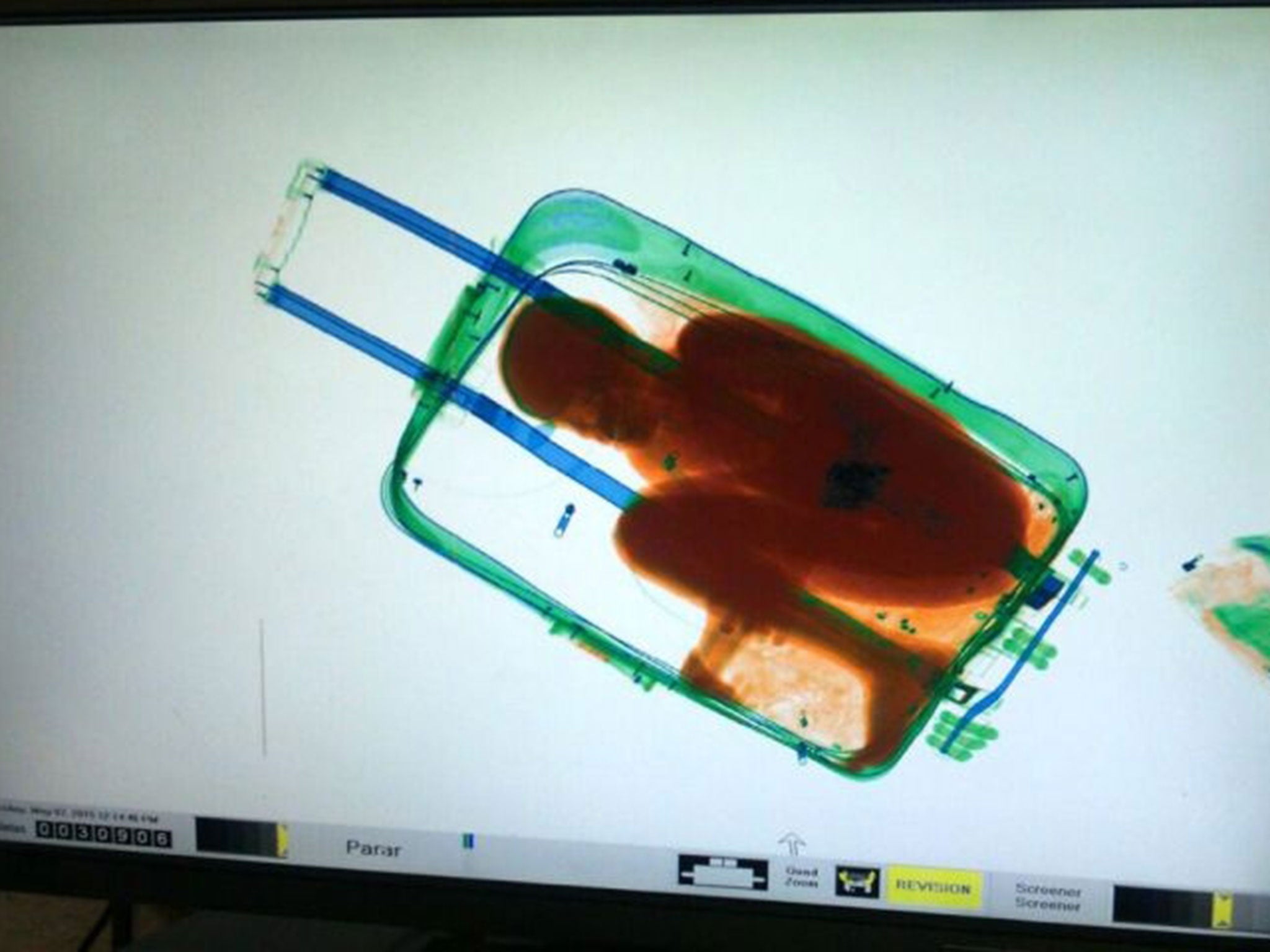 8-year-old Ivorian boy Adou Ouattara was found by airport staff hidden in a suitcase