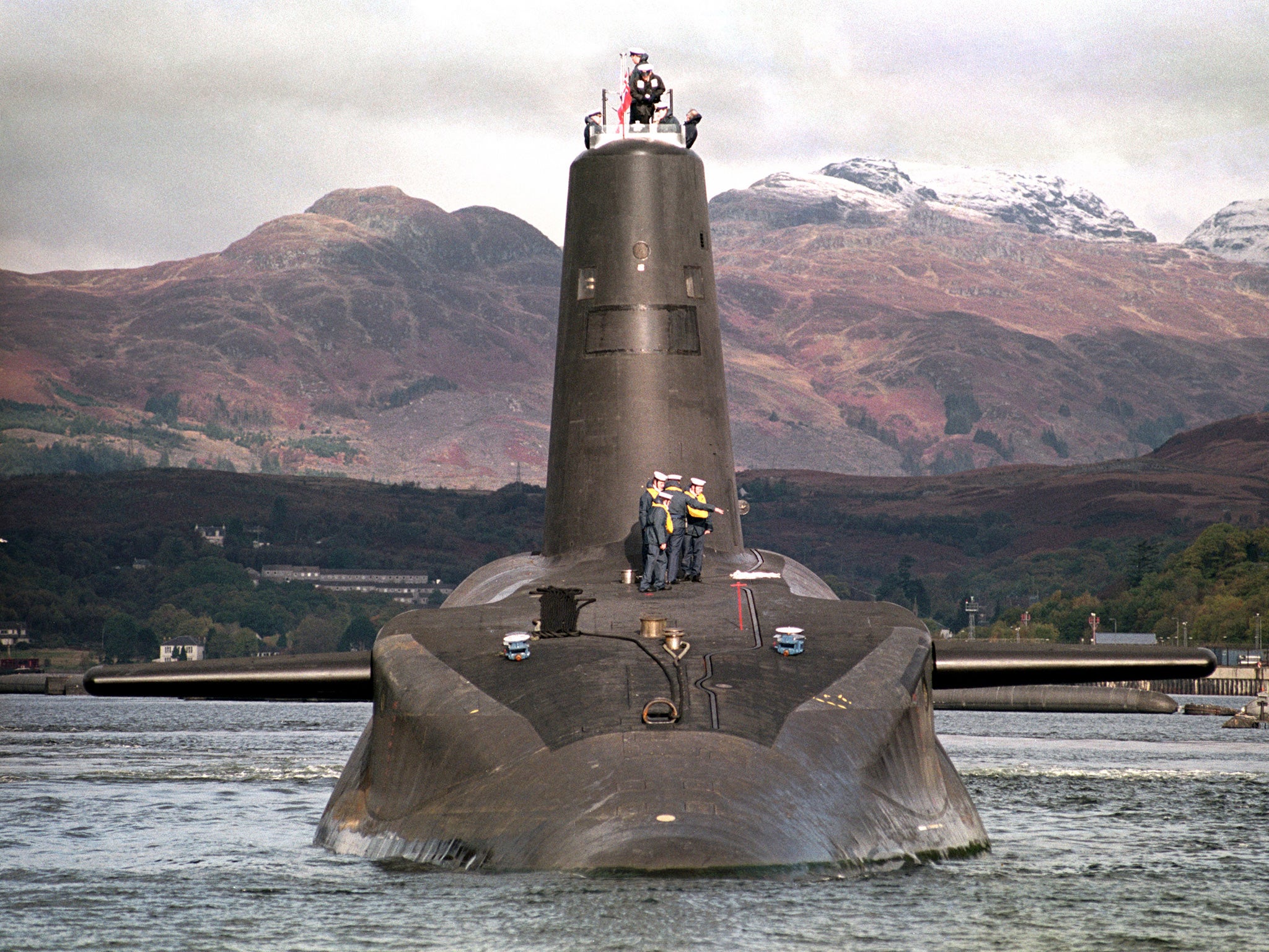 The MoD has historically downplayed incidents involving Trident