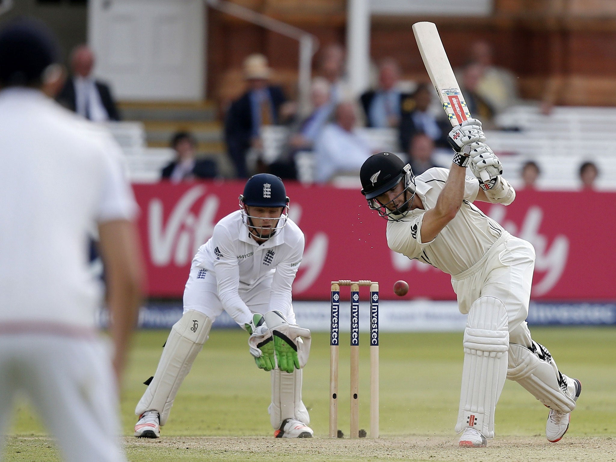 Kane Williamson ended day two on 92 not out