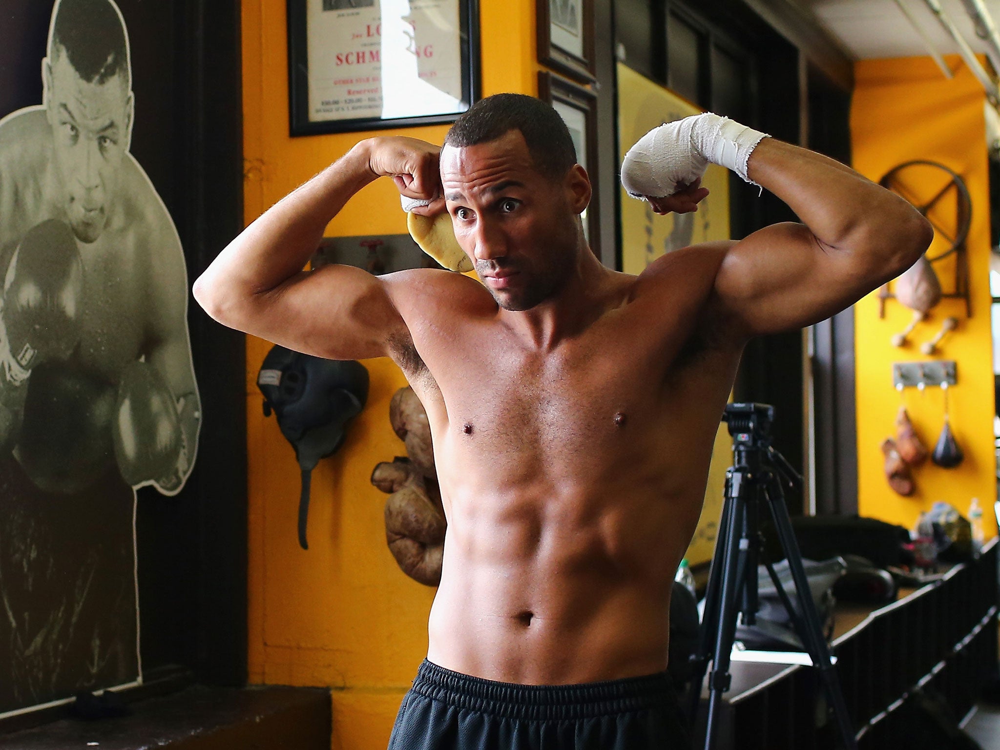 British boxer James DeGale takes on Andre Dirrell in Boston on Saturday