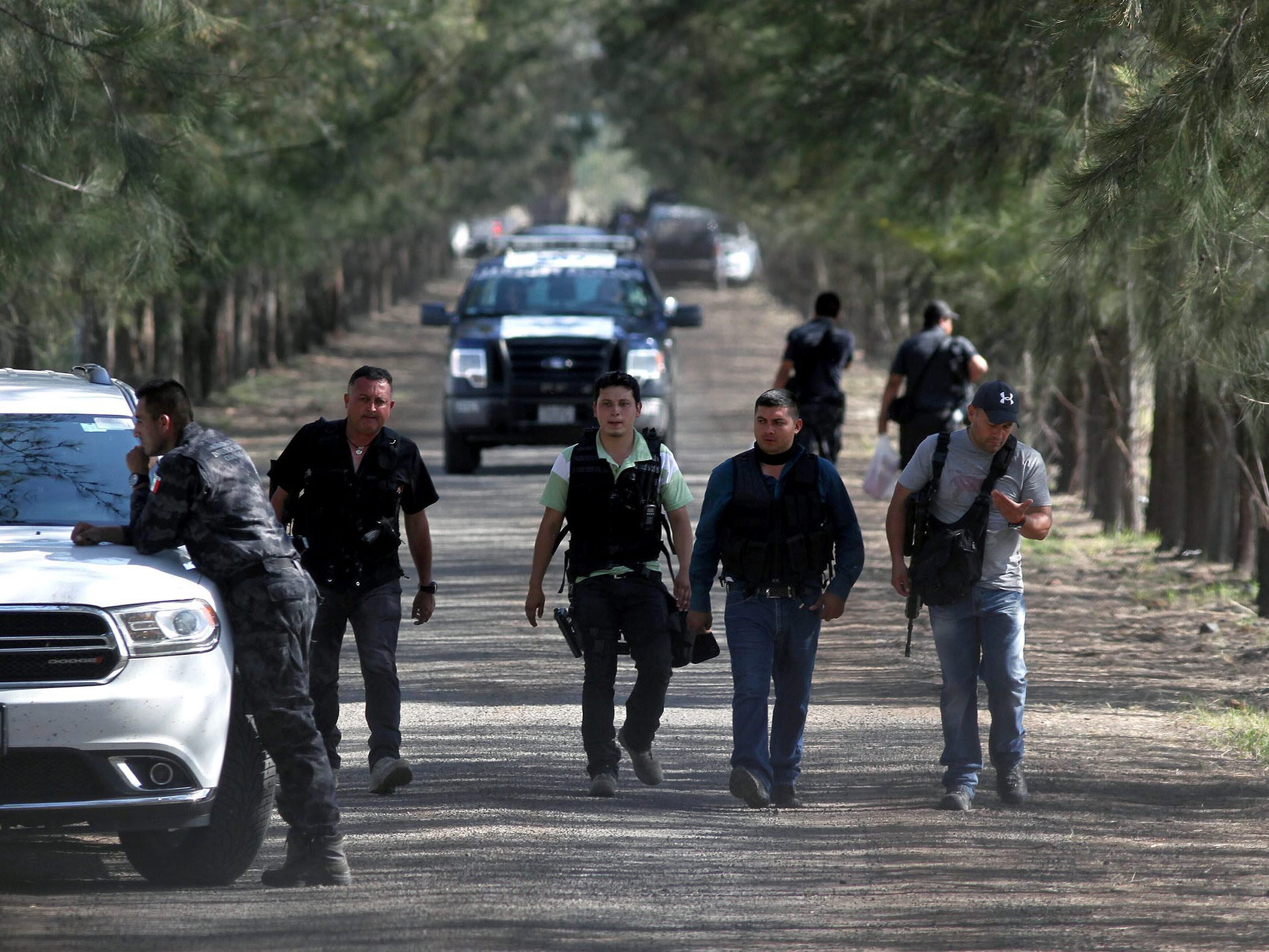 Soldiers and federal police were involved in the gunfight (EPA)