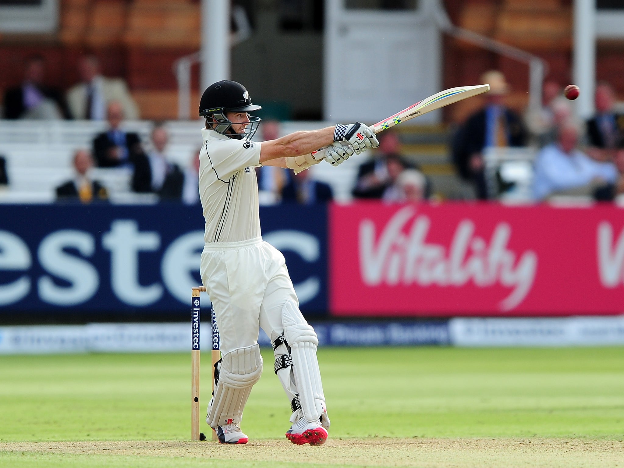 Williamson ended day two on 92 not out