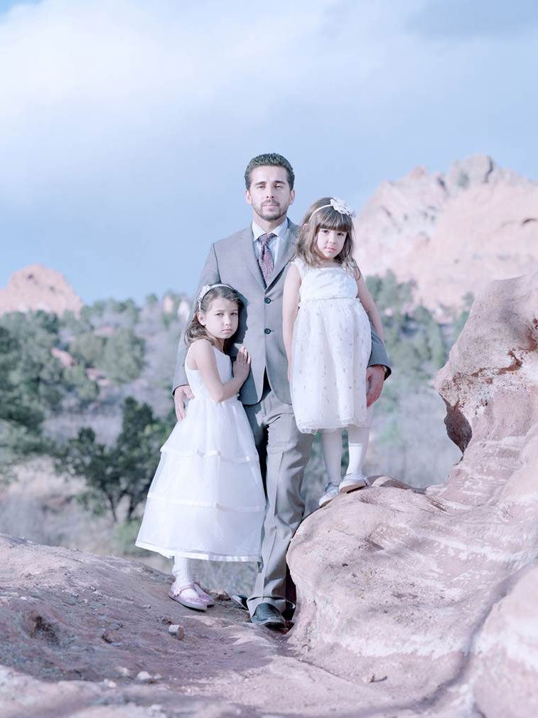 David Magnusson photographed fathers and daughters taking part in 'purity balls in the US'