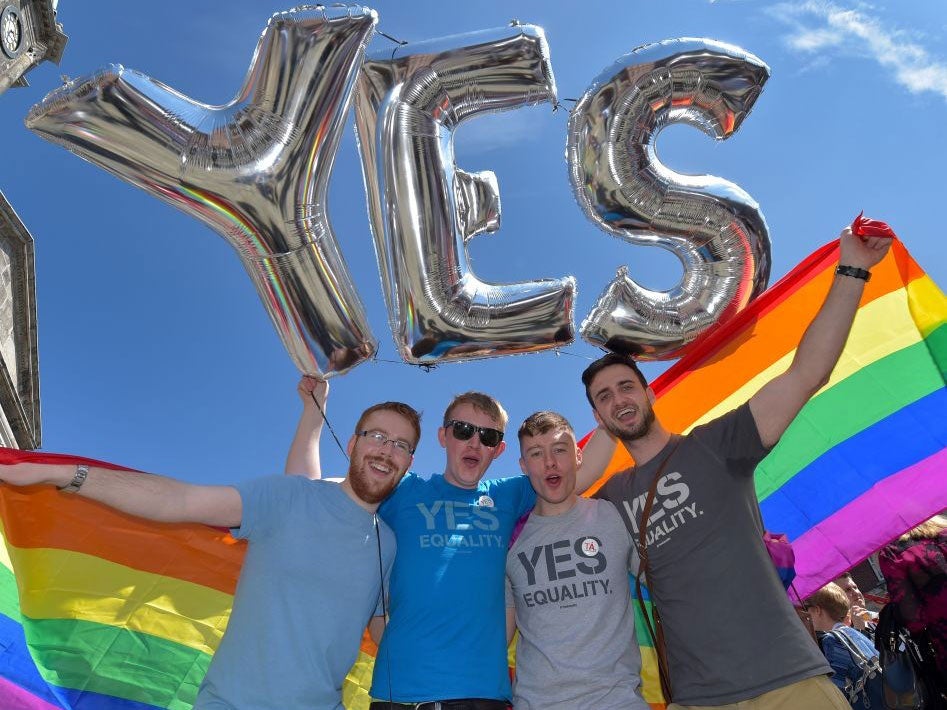 Ireland was expected to legalise same-sex marriage