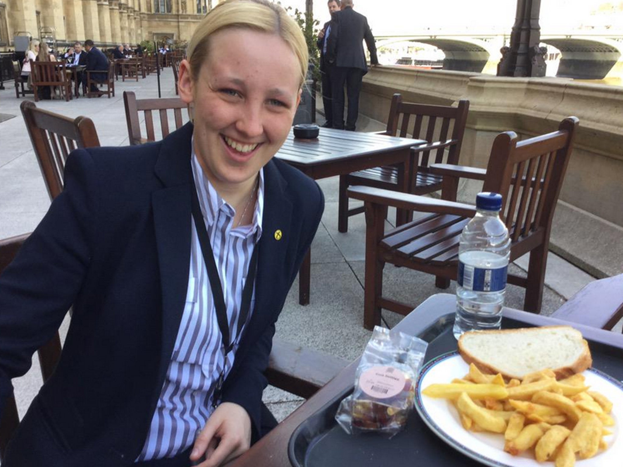 New SNP MP Mhairi Black distinguished herself in Westminster straight away when she made herself a chip butty in the canteen
