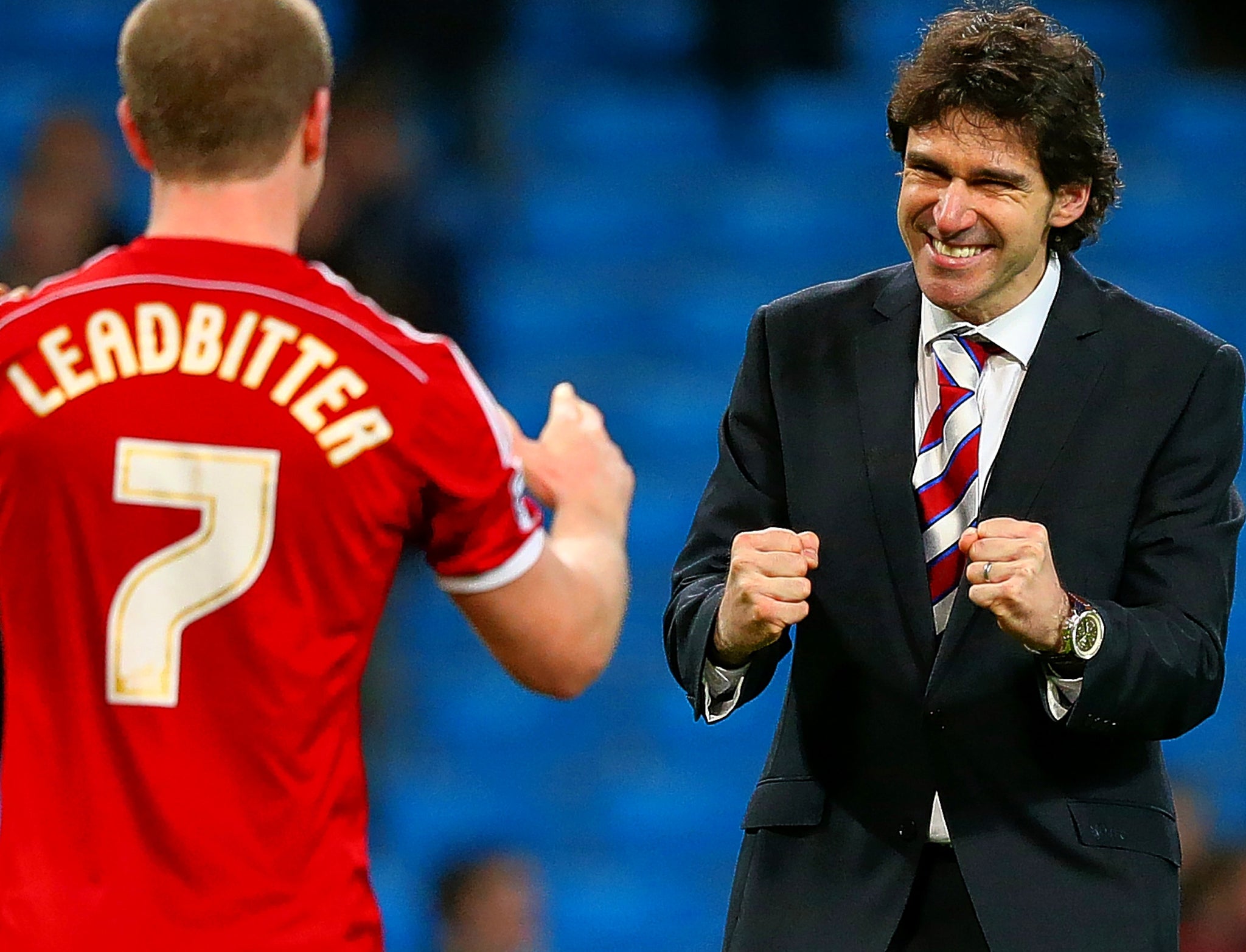 Aitor Karanka has overcome a mixed start to lead his side to Wembley