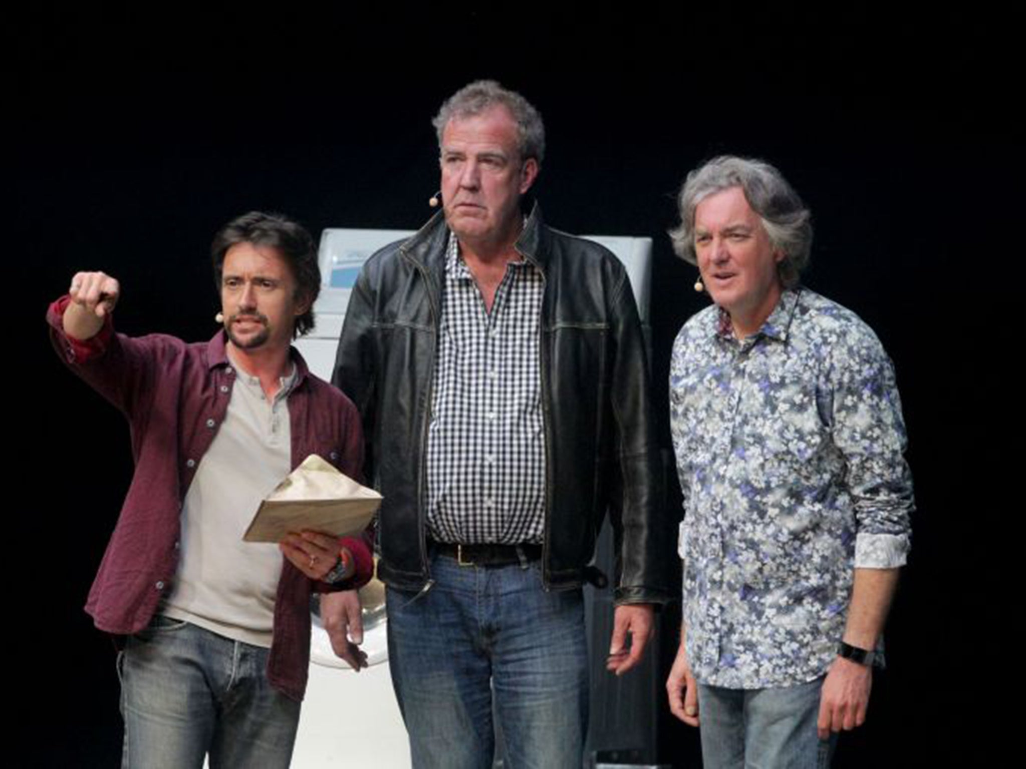 Richard Hammond, Jeremy Clarkson and James May have been teasing Chris Evans after his recent Top Gear revelation