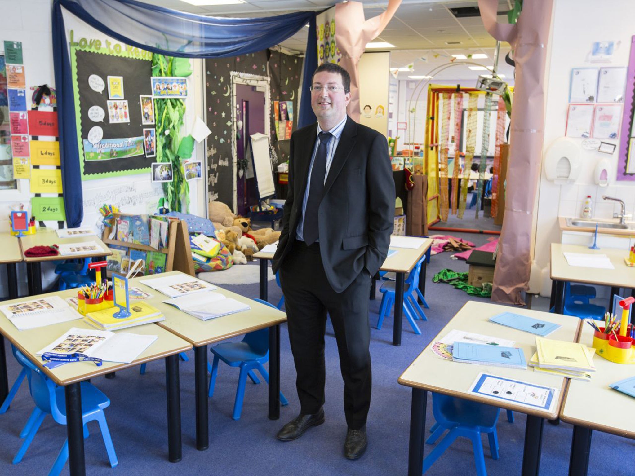 Oasis Academy's principal, Paul Tarry, has been in the post since the school became an academy two years ago