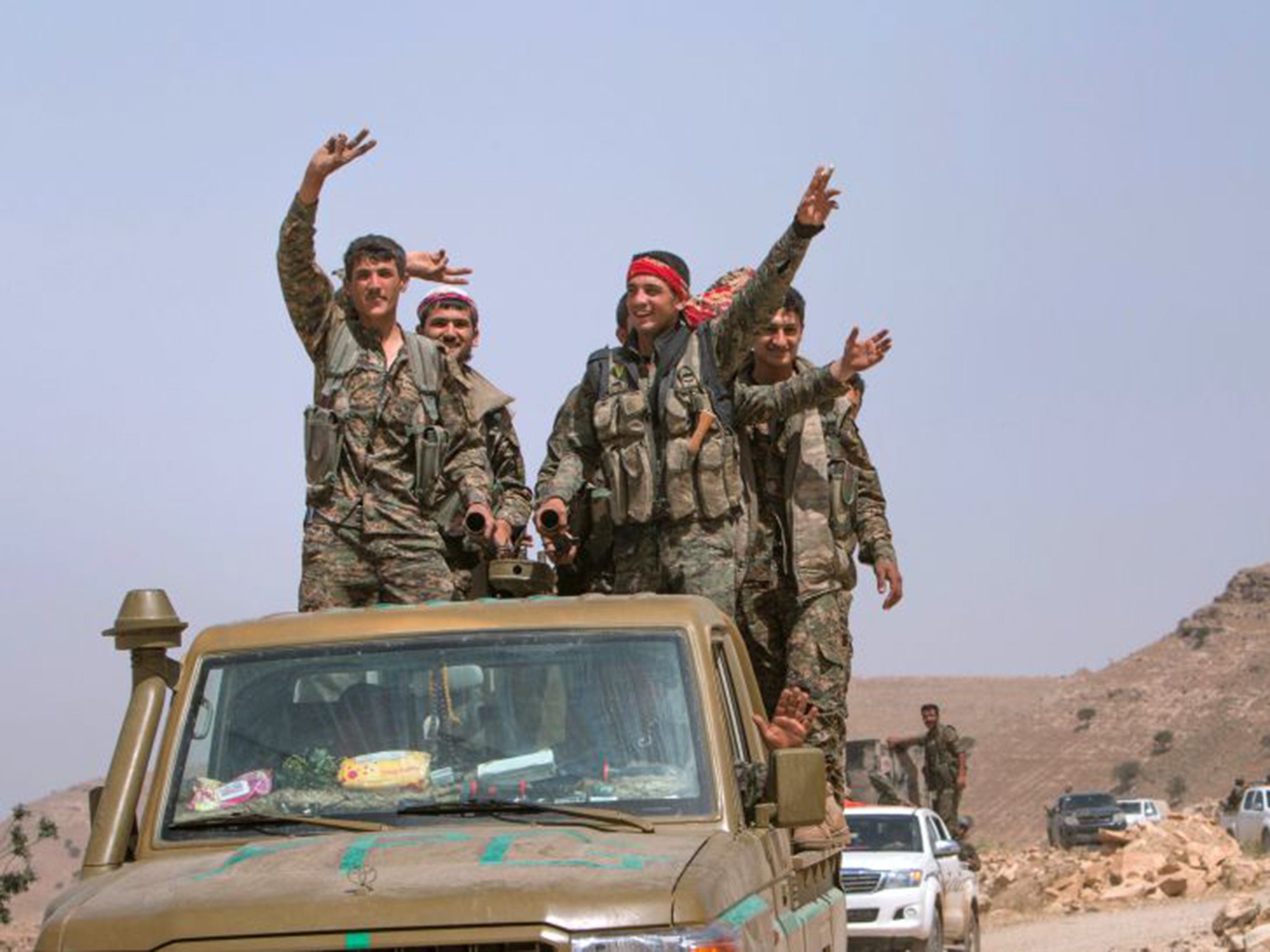 Kurdish YPG fighters said they have taken control of Abdulaziz mountain in Hasaka