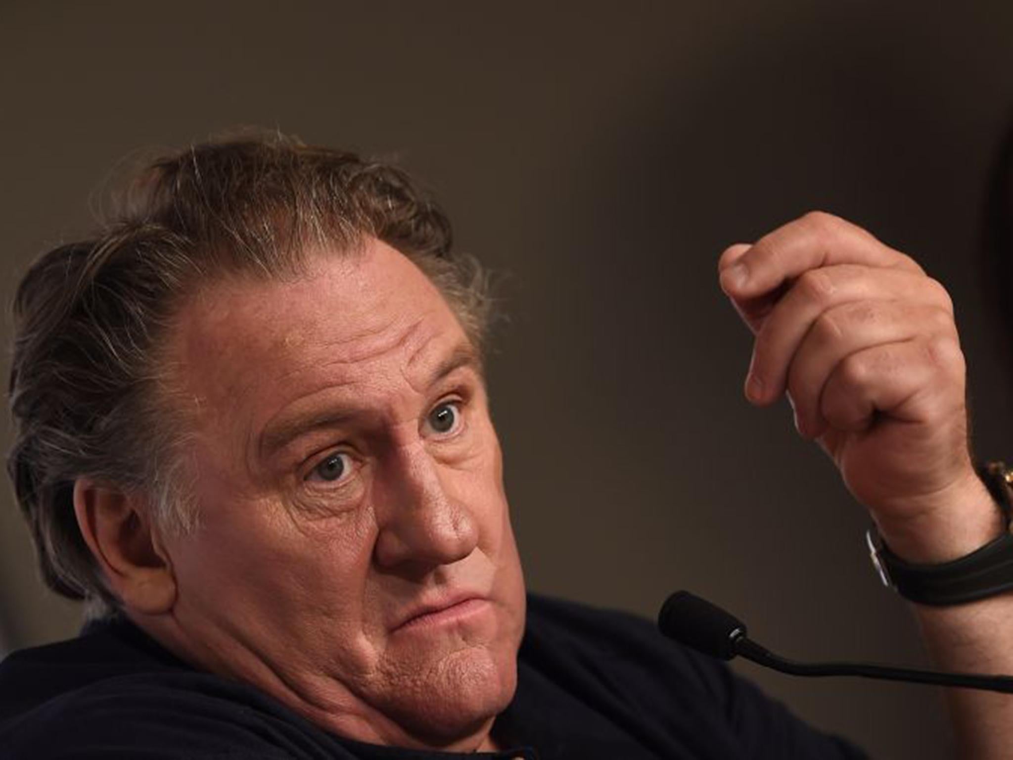 Actor Gérard Depardieu