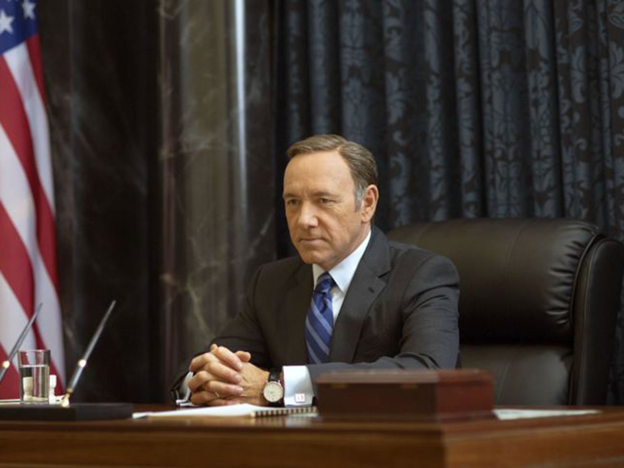 Kevin Spacey as Francis Underwood in ‘House of Cards’ (AP