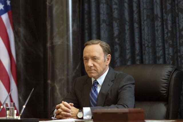 Kevin Spacey as Francis Underwood in ‘House of Cards’ (AP