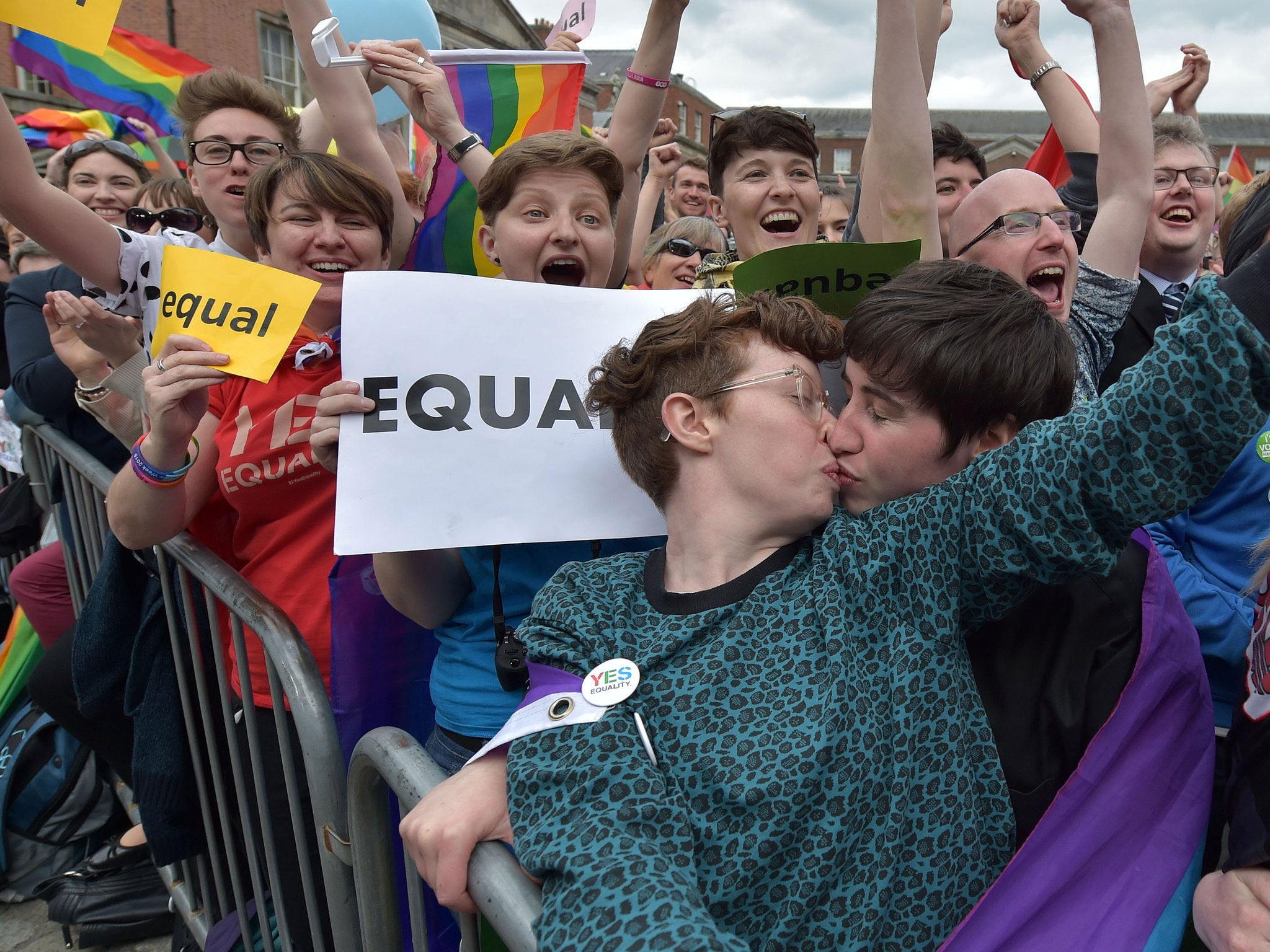 Ireland voted overwhelmingly in favour of same-sex marriage