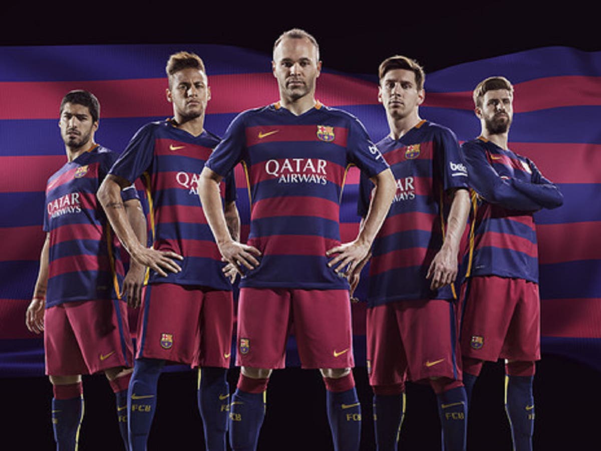 Barcelona new kit: Club scrap famous stripes as Nike release new shirt ...