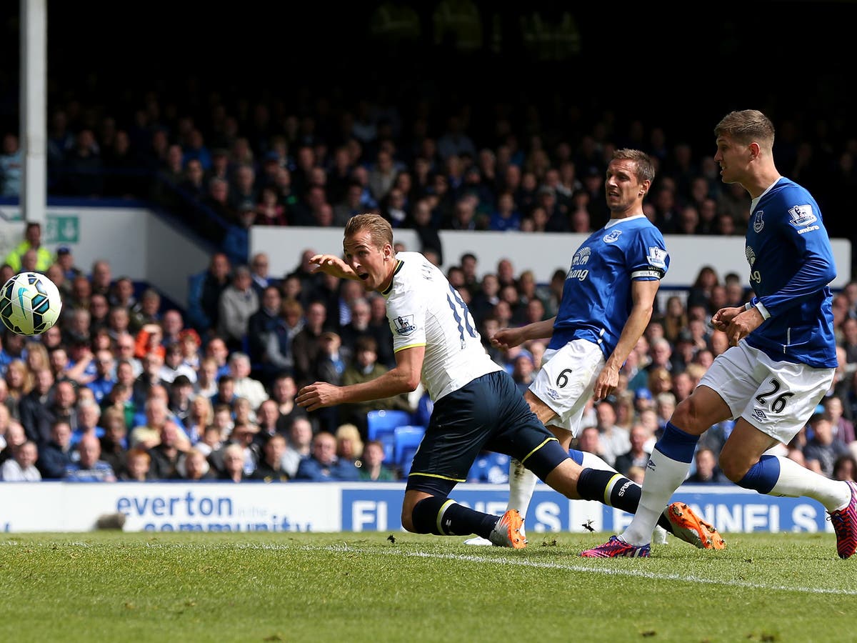 Everton vs Tottenham match report Harry Kane hits 21st of