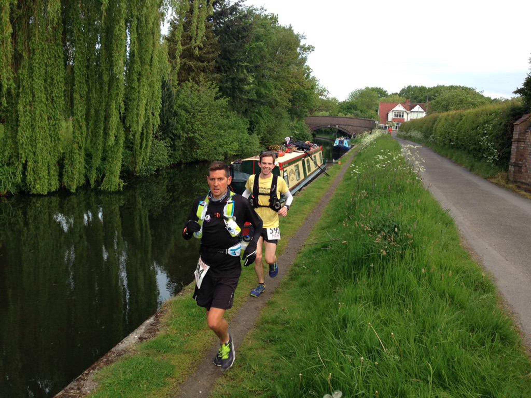 Dan Lawson (Brooks Running) and Mark Perkins (Team Centurion &amp; Profeet)