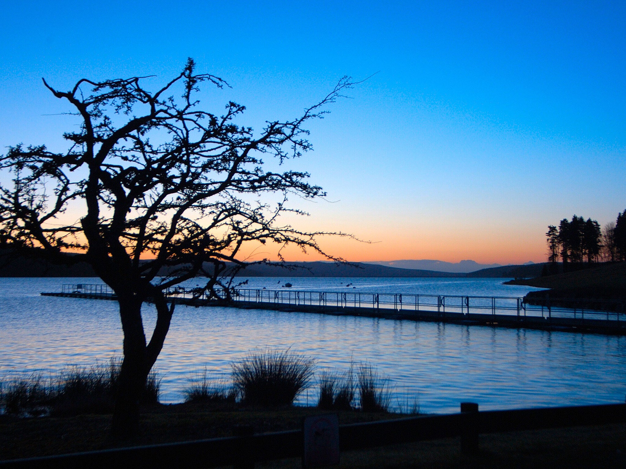 England’s most peaceful spot is believed to be at Kielder Water and Forest Park in Northumberland