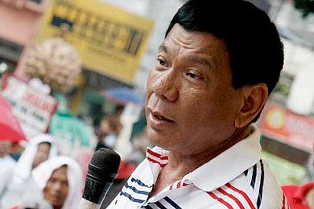 Among the previous nicknames for Duterte are “the punisher” and “Duterte Harry,” after the Clint Eastwood character Dirty Harry