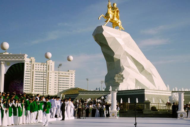 <p>Ashgabat, Turkmenistan</p>