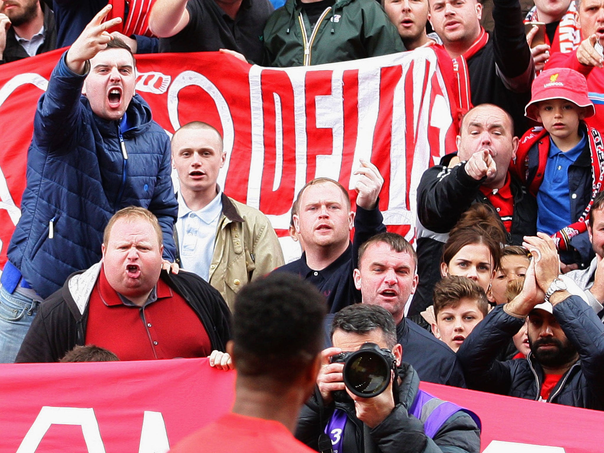 Raheem Sterling is abused by Liverpool fans