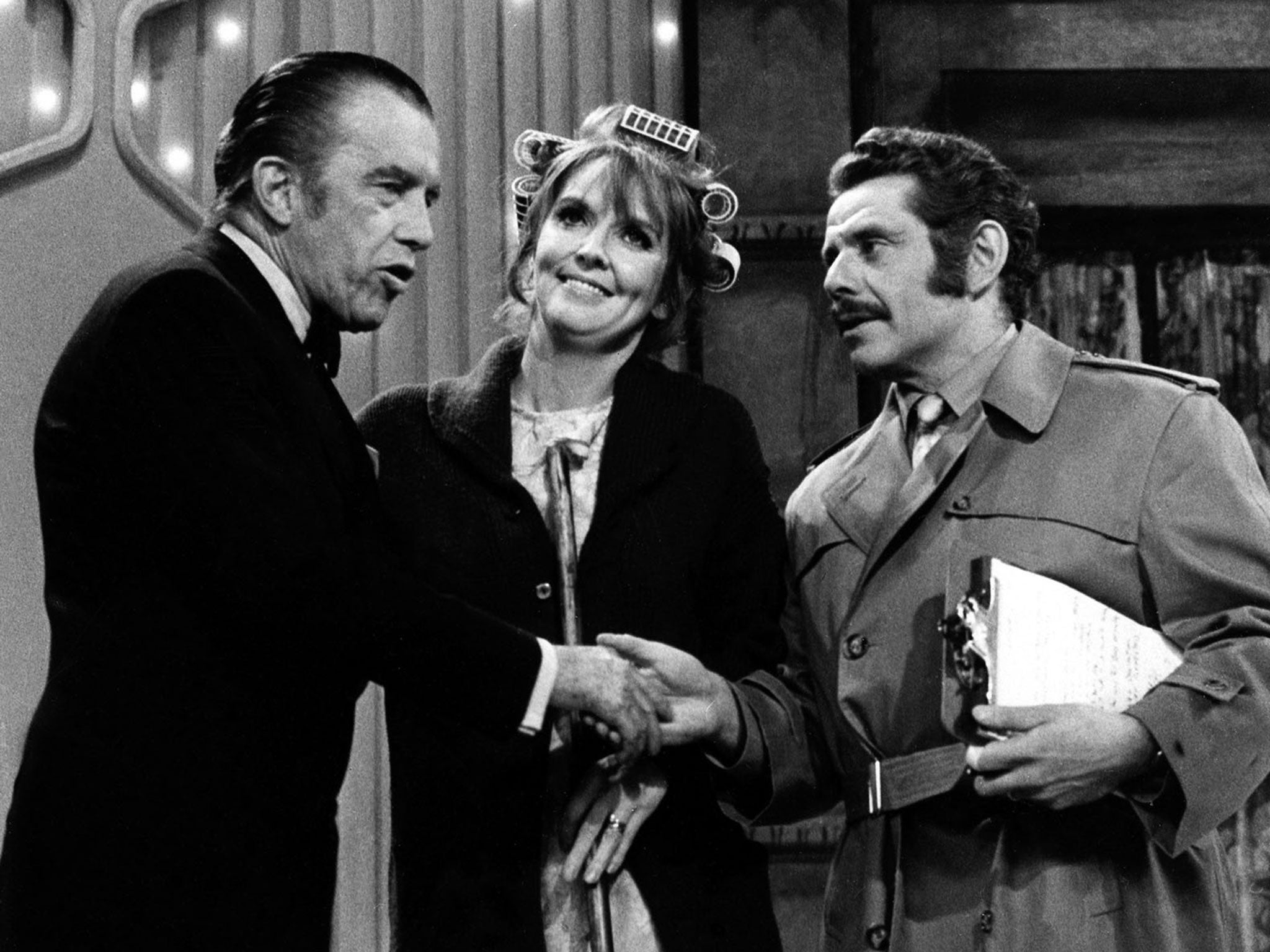 Meara and her husband, Jerry Stiller, right, became an instant hit on ‘The Ed Sullivan Show’