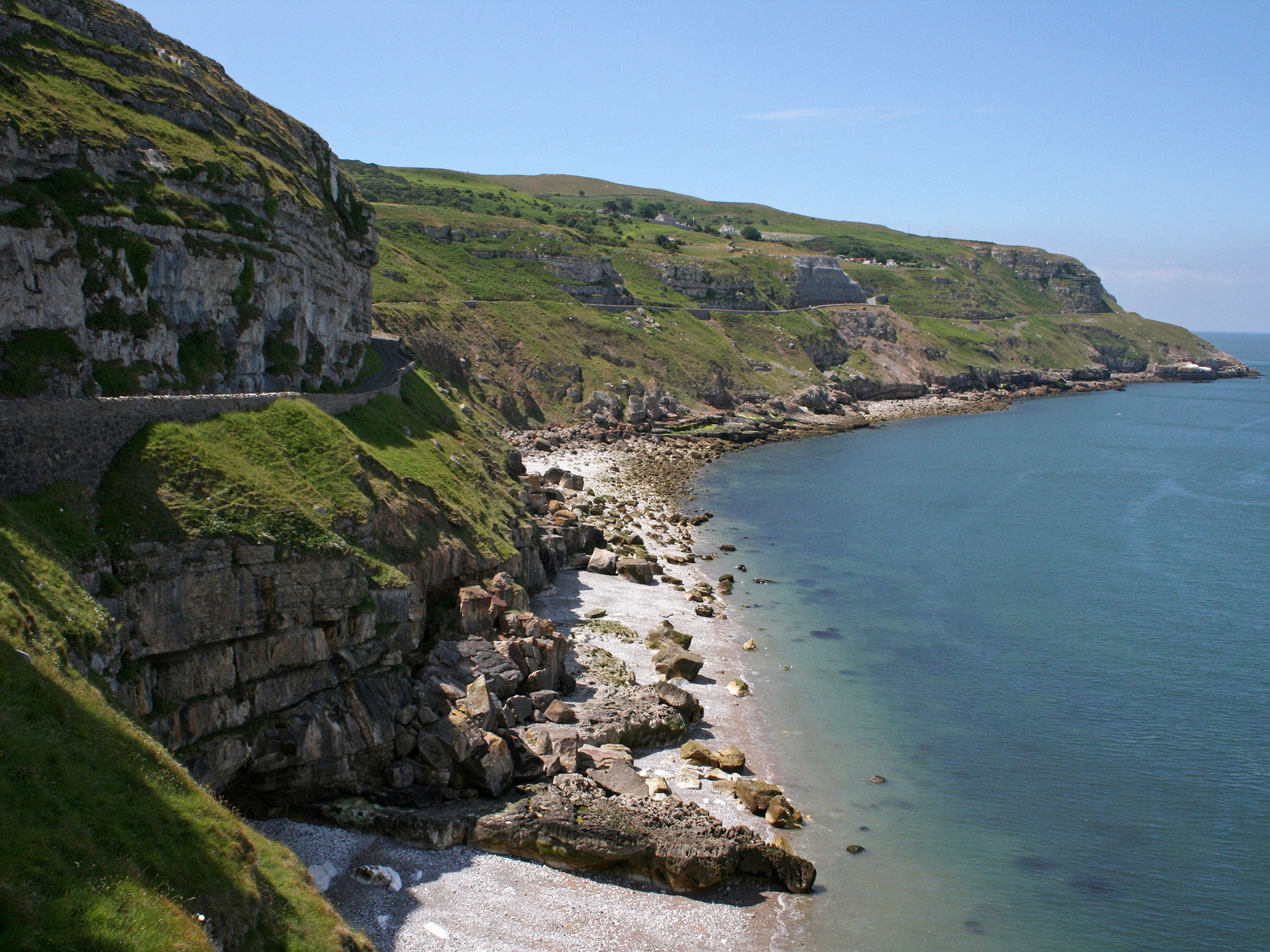The Great Orme promontory, overlooking Llandudno, Wales