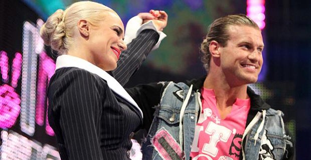 Lana and Dolph Ziggler taunt Rusev