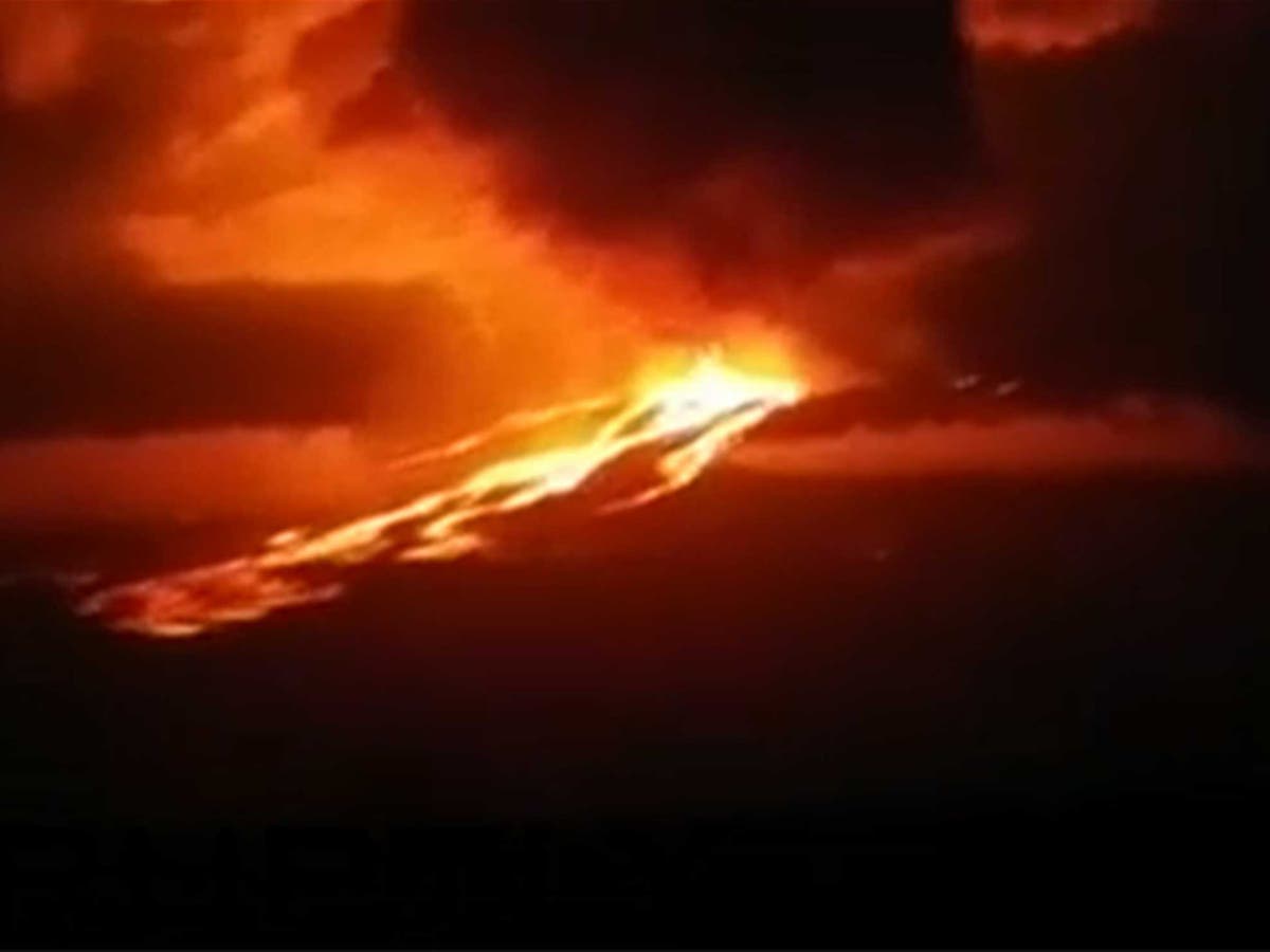 Galapagos volcano erupts for first time in 33 years, threatening rare ...