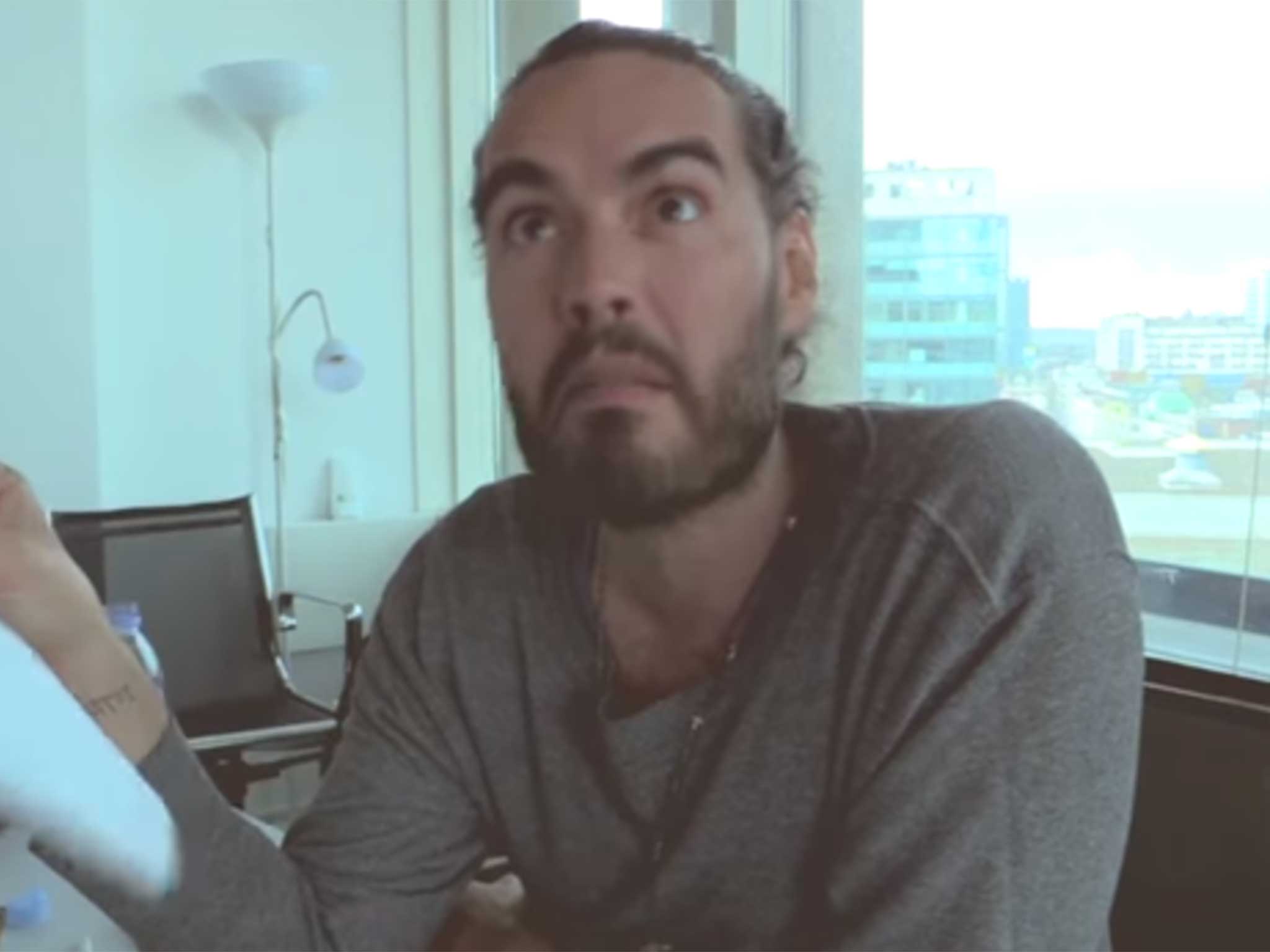 Russell Brand gives his opinion on the British monarchy