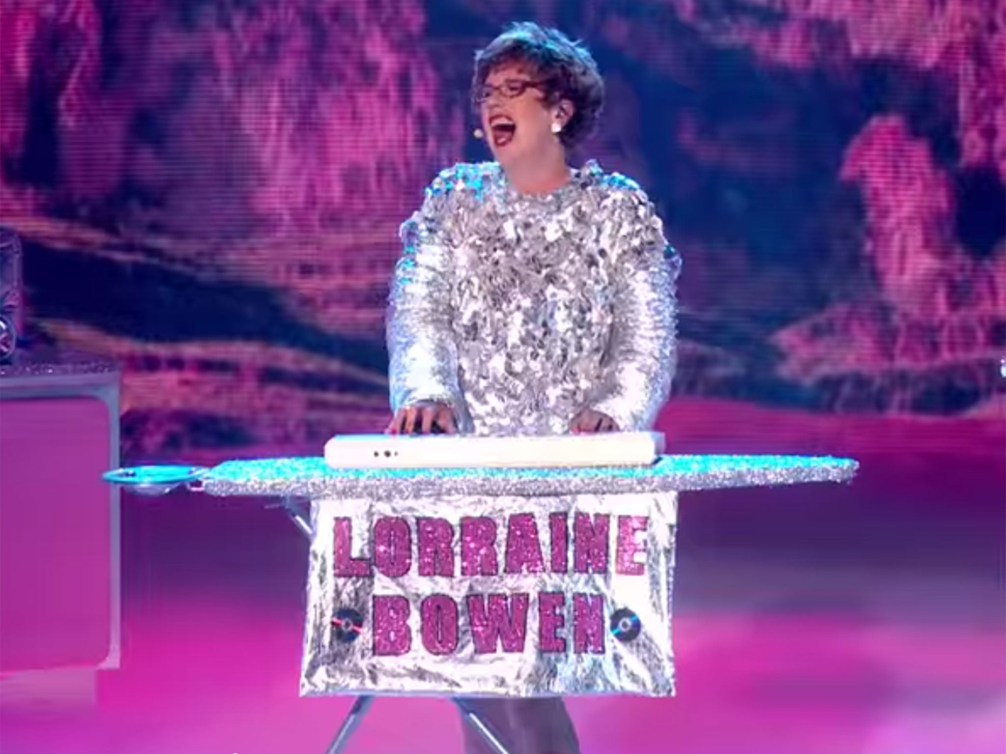 Lorraine Bowen, 'Britain's answer to Beyonce', performs on Britain's Got Talent