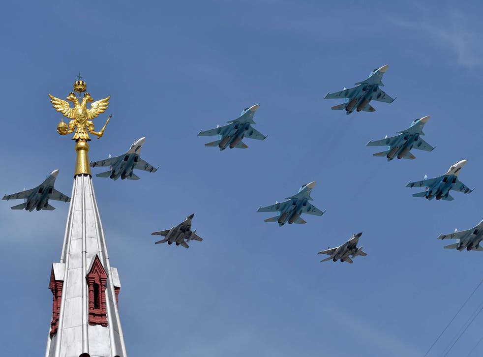 Russian air force jets 