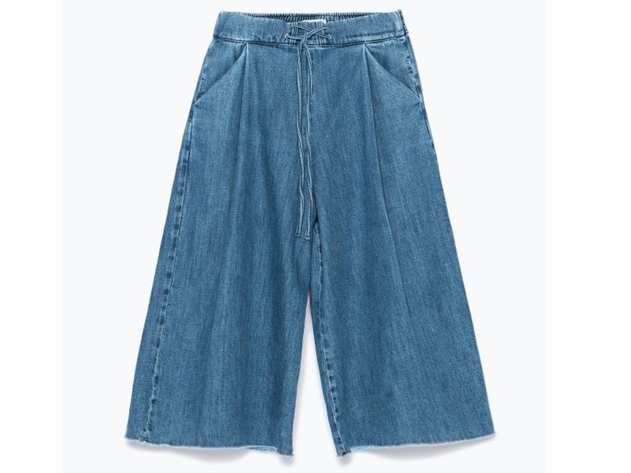 Denim culottes £29.99, zara.com