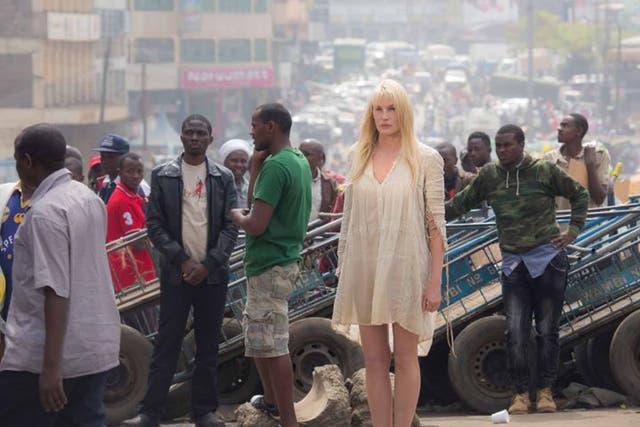 Telepathic: Daryl Hannah's Angel stars in a story that takes in Nairobi, Seoul and more