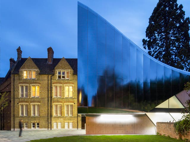 Zaha Hadid’s new Daliesque library and archive building at St Antony College, Oxford