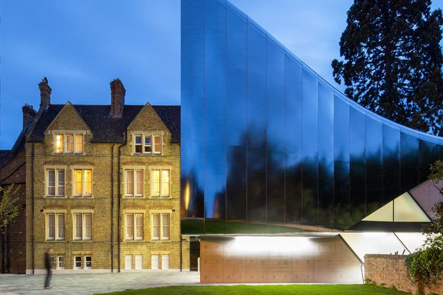 Zaha Hadid’s new Daliesque library and archive building at St Antony College, Oxford