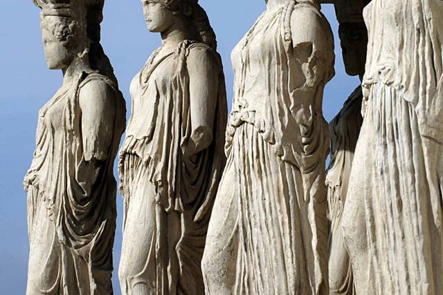 Tress test: the Caryatids in Athens