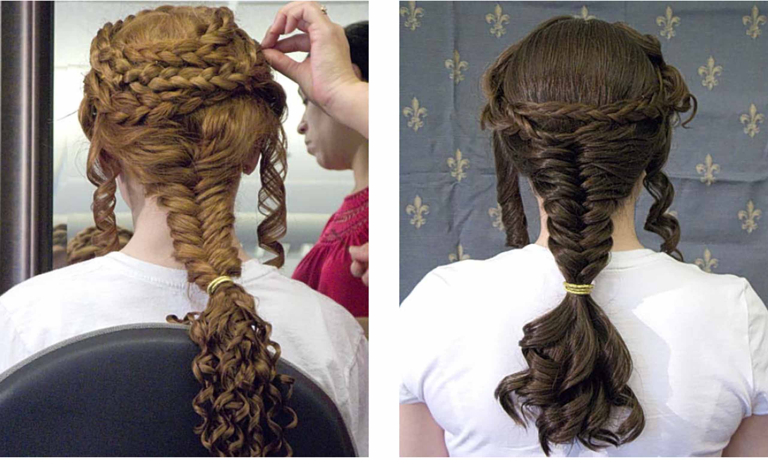 Traditional hairstyles in ancient Greece. - SuperStock