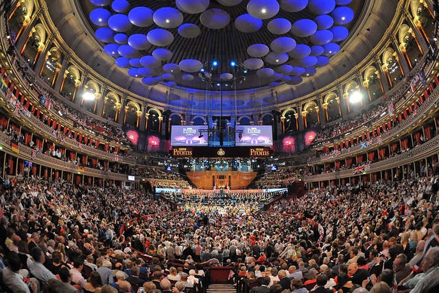 The Last Night of the Proms at the Royal Albert Hall in April. The classical musical festival is one of the BBC’s most cherished institutions