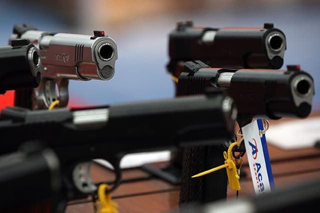 Guns at the NRA Annual Meeting in Texas
